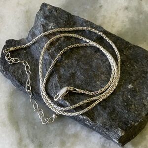 Vintage Sterling Silver 18 in Chain